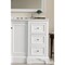 James Martin Vanities De Soto 48in Single Vanity, Bright White w/ 3 CM White Zeus Quartz Top 825-V48-BW-3WZ - alternate 2